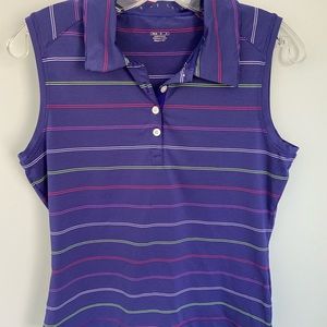 Nike women’s sleeveless golf shirt size M